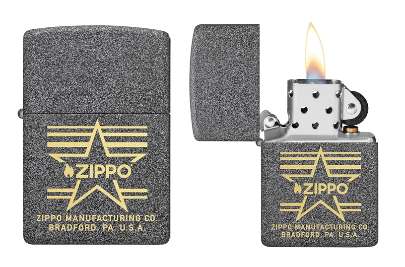 zippo 2023 matte grey venus 2