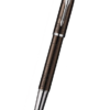 Parker IM Premium 系列 - 金屬啡幾何紋銀夾走珠筆 (S0949720)
