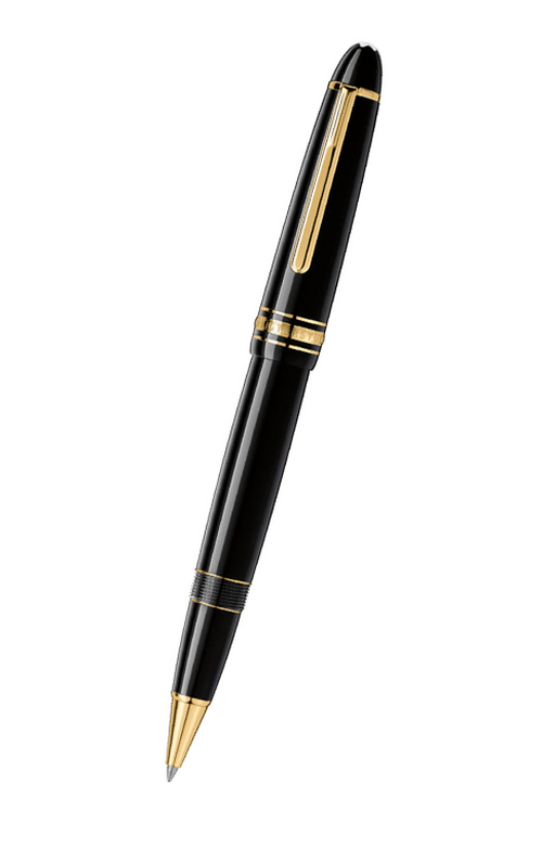 Mont Blanc 萬寶龍 Meisterstück 系列 – LeGrand 鍍黃金夾粗身 走珠筆 (11402)