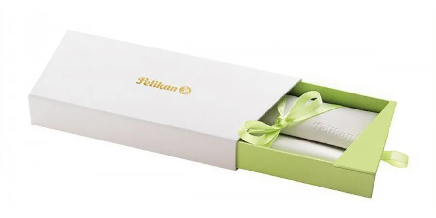 pelikan classic 200 green gold bp gift