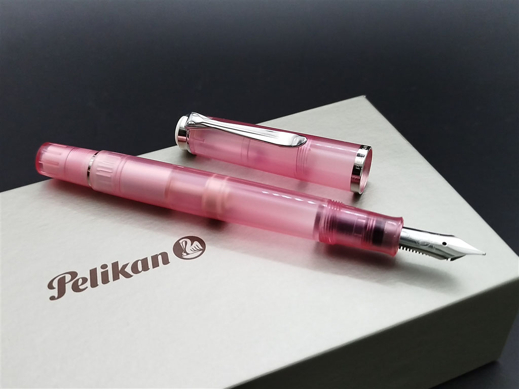 pelikan classic 205 2023 ice pink sliver fp 8