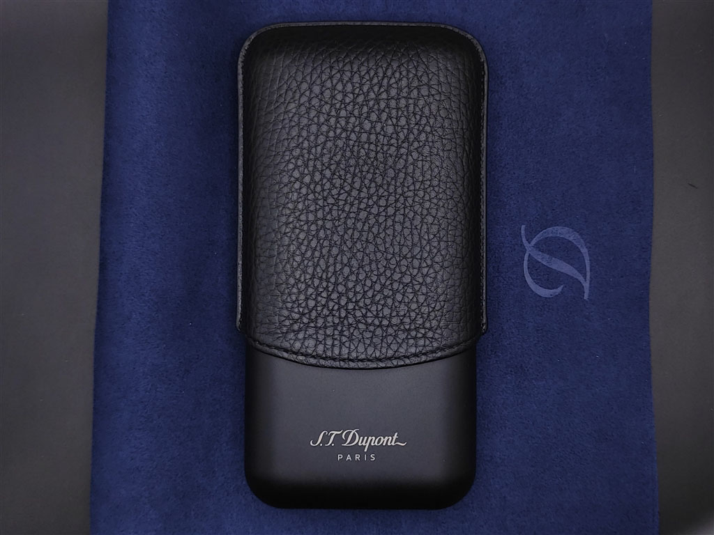 st dupont humidor matte black 6