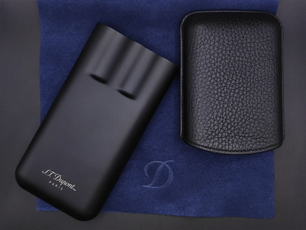 st dupont humidor matte black 8