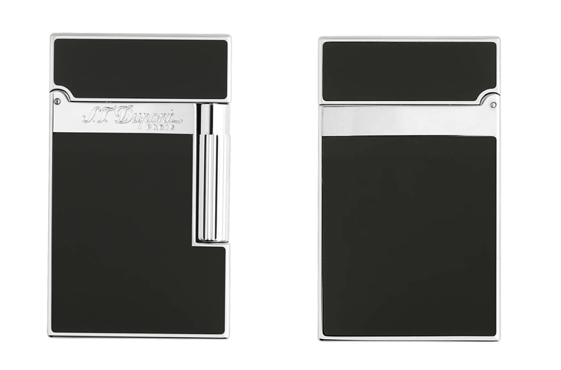 st dupont lighter ligne2 light black gold 2