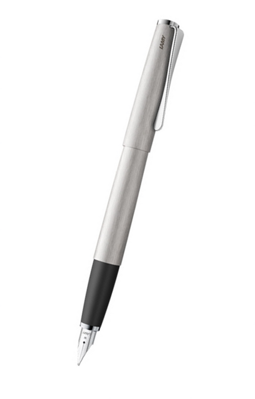 LAMY Studio 系列 – 磨砂鋼色銀夾墨水筆 (4000436)