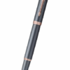 Parker IM 系列 – Finishing Touch特別版走珠筆 – 深灰玫瑰金夾 (2235434)