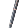 Parker IM 系列 – Finishing Touch特別版走珠筆 – 深灰玫瑰金夾 (2235434)