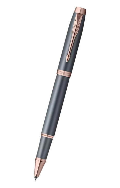 Parker IM 系列 – Finishing Touch特別版走珠筆 – 深灰玫瑰金夾 (2235434)
