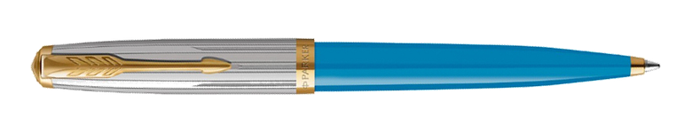 parker 51 green premium turquoise gold trim bp 2