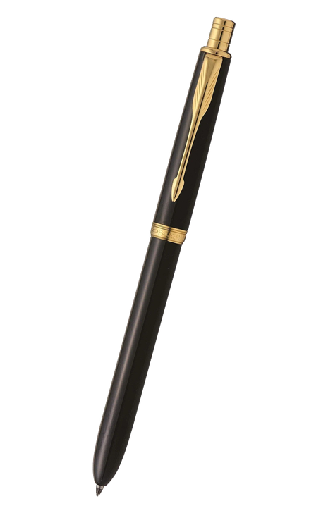 Parker Sonnet 系列 – 黑色金夾多用途筆 (PN-SON-3IN1-BLK-GT)