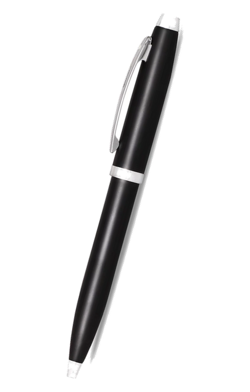 Sheaffer 100 系列 – 犀飛利100系列亮黑色銀夾原子筆連名片盒套庄 (G2933851-3)