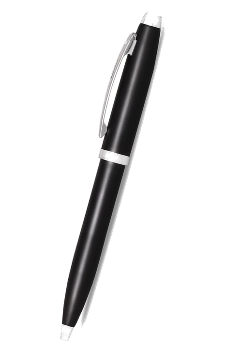 Sheaffer 100 系列 – 犀飛利100系列亮黑色銀夾原子筆連名片盒套庄 (G2933851-3)