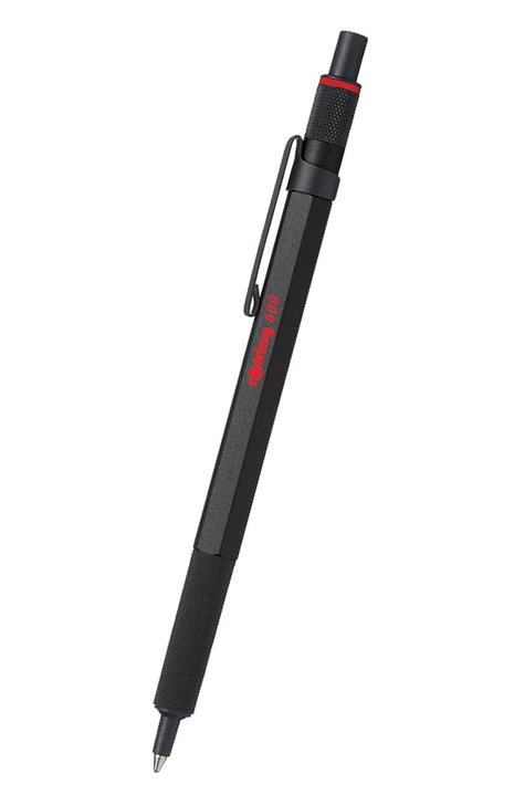德國 rOtring 600 系列 – 繪圖原子筆-暗石灰 (ROT-600-GRY-BP)