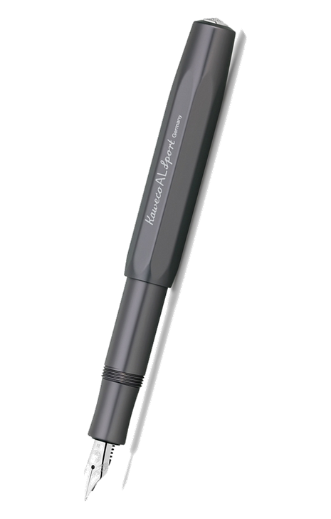 Kaweco AL Sport 系列 – 短杆墨水筆-鈦金屬灰 (10000094)