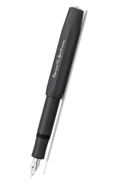 Kaweco AL Sport 系列 – 短杆墨水筆-磨砂黑 (10000097)