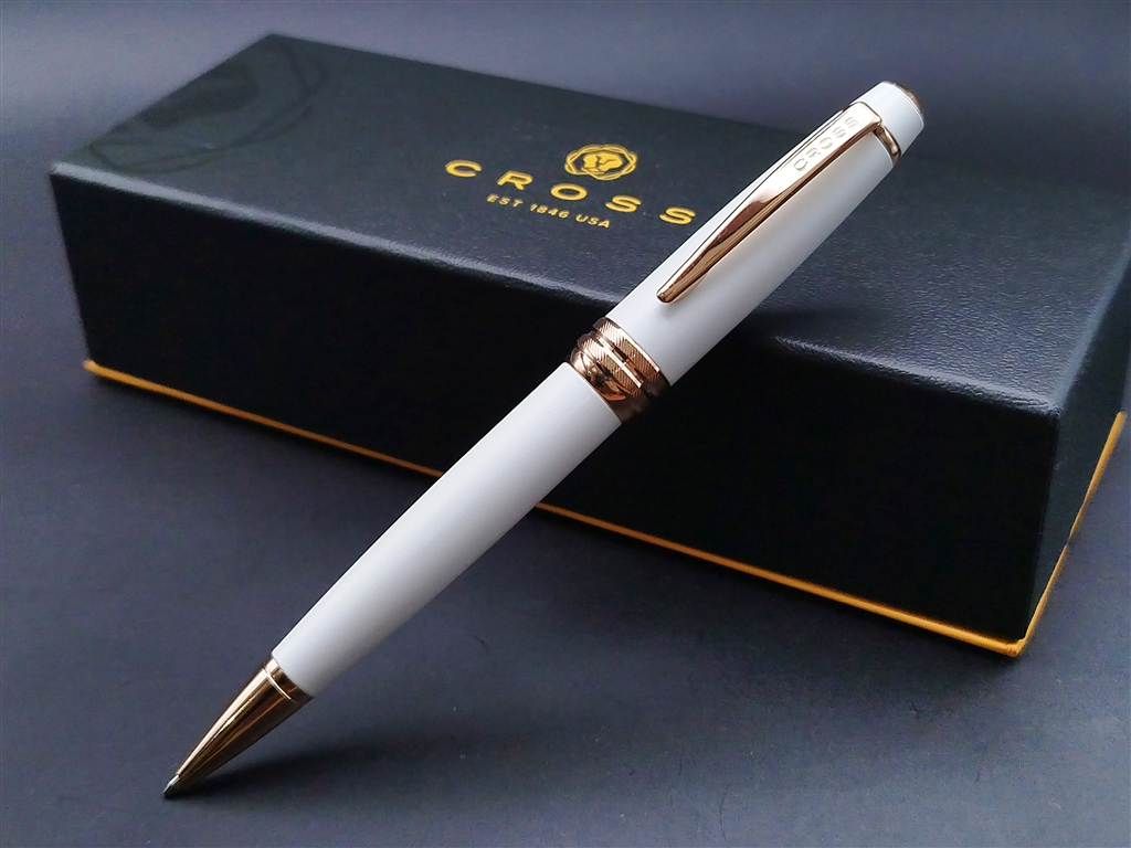 bailey white rose gold trim bp 8