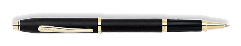 century ii matte black gold trim rb 2