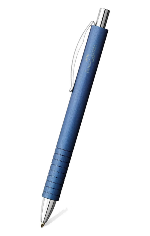 德國 Faber-Castell Essentio 系列 – 鋁杆藍色原子筆 (148426)