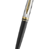 Waterman Expert 系列 – Deluxe Reflection of Paris波浪紋黑杆金夾原子筆 (2200942)