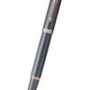 Parker IM 系列 – Finishing Touch特別版墨水筆 – 深灰玫瑰金夾 (2235433)
