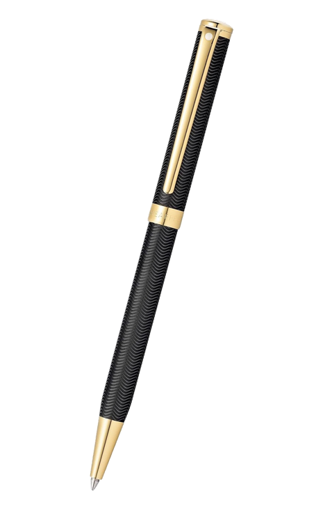 Sheaffer Intensity 系列 – 暗紋黑色 金夾 原子筆 (E2924251)