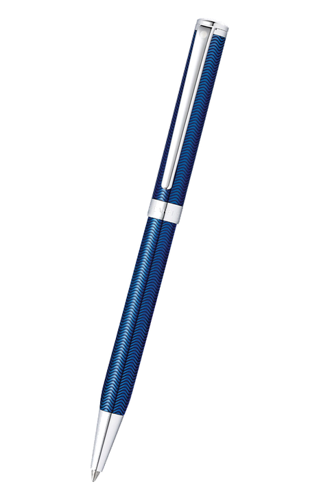 Sheaffer Intensity 系列 – 犀飛利 Intensity系列暗紋藍色銀夾原子筆 (E2924351)