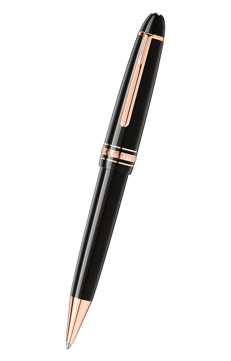 Mont Blanc Meisterstück 系列 – 萬寶龍 Meisterstuck系列 – LeGrand玫瑰金夾粗身 原子筆 (161)