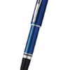 Cross Peerless 系列 – Quartz Blue石英藍鍍鉑金筆夾走珠筆 (AT0705-14)