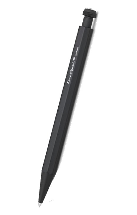 Kaweco Special 系列 – 八角型筆杆純黑按式原子筆 (10000531)