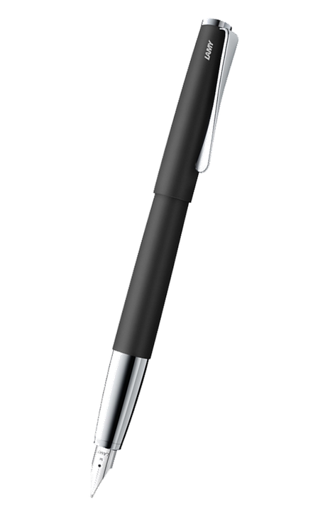 Lamy Studio 系列 – 磨砂黑銀夾墨水筆 (4000448)