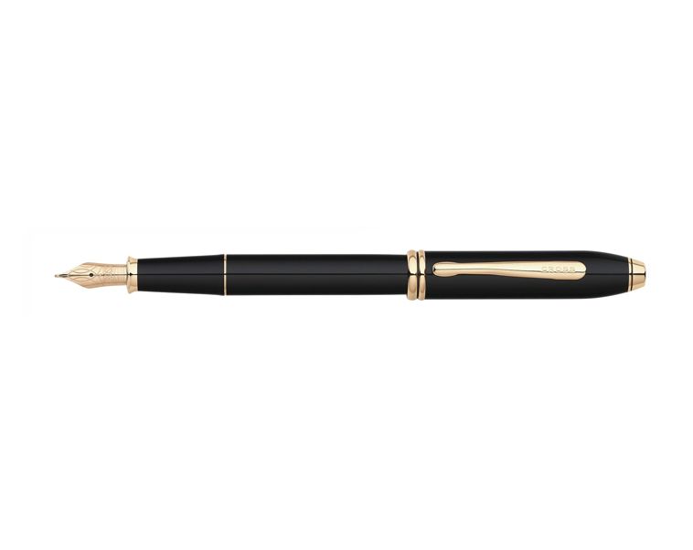 townsend lacquer black gold trim fp 5