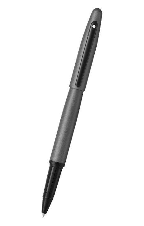 Sheaffer VFM 系列 – 犀飛利 VFM系列Gun Metal Gray 鋼灰色走珠筆連真皮咭夾套庄 (G1942451-2)