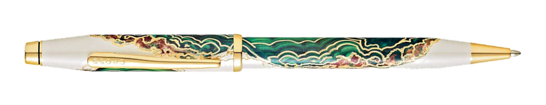 wanderlust green gold trim bp 2