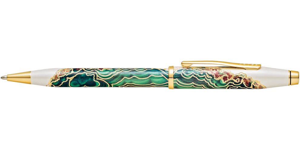 wanderlust green gold trim bp 5
