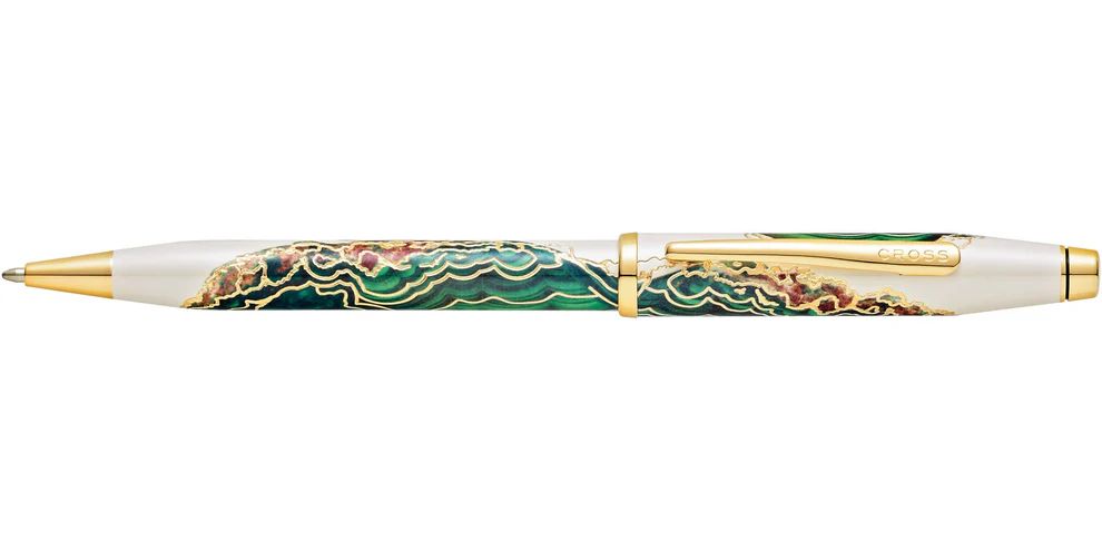 wanderlust green gold trim bp 6