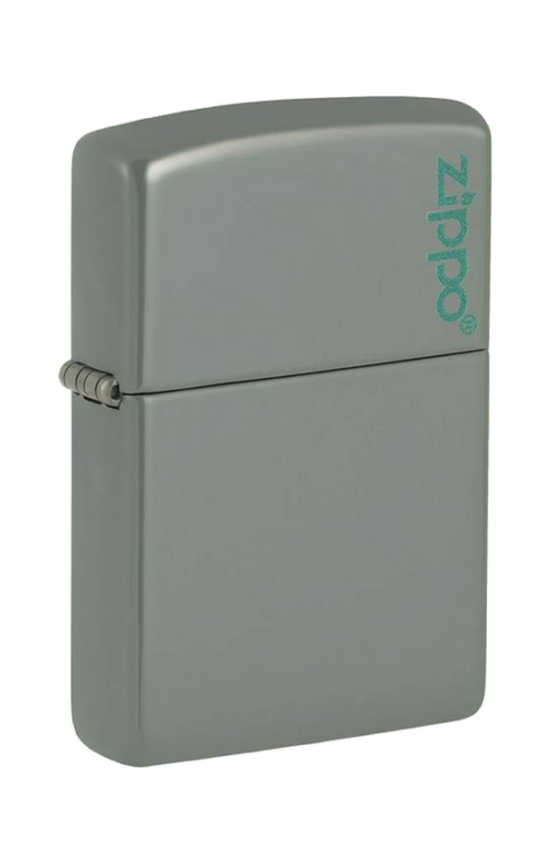 Zippo 防風火機 – 鼠尾草灰LOGO (ZPO-49843ZL)