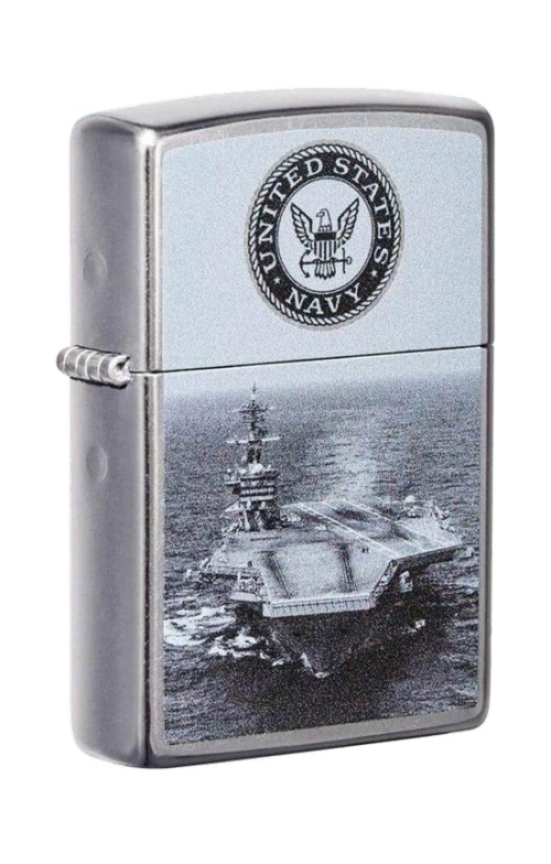 Zippo 防風火機 – US Navy 航空母艦 (ZPO-49319)