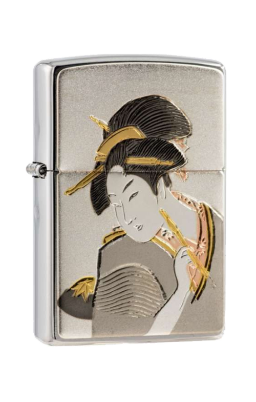 Zippo 日版火機 – 浮世繪風仕女 (ZPO-ZBT-5-26A)
