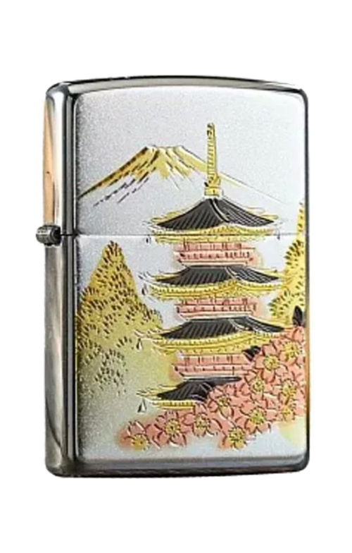 Zippo 日版火機 – 富士山塔 (ZPO-ZBT-5-26C)