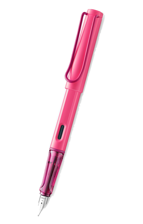 Lamy Safari 系列 – 2026年特別版墨水筆-瑩光粉紅 (LMY-SF-NEOPNK26-F)