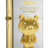 Zippo 日版火機 – 站立的小熊(銀金色BIG限量) (ZPO-ZBT-3-247C)