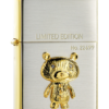Zippo 日版火機 – 站立的小熊(銀金色SMALL限量) (ZPO-ZBT-3-154A)