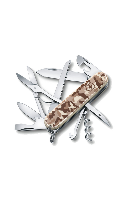 Victorinox 瑞士刀-Huntsman 91mm-沙漠迷彩 (1.3713.941)