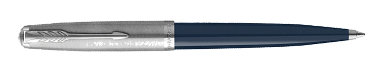 parker 51 matte blue chrome trim bp 2