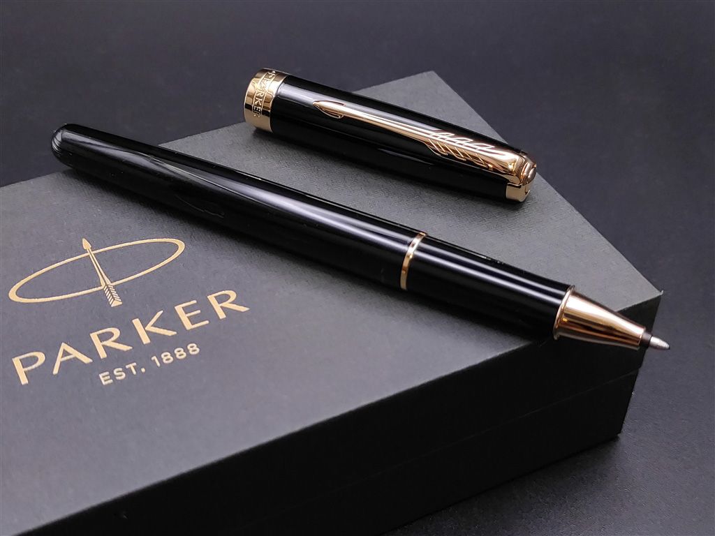 sonnet lacquer black gold trim rb 11