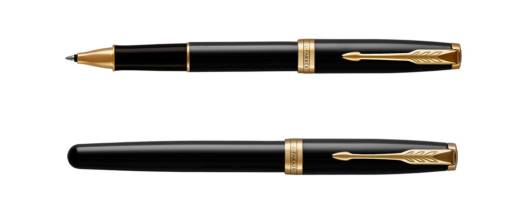 sonnet lacquer black gold trim rb 6